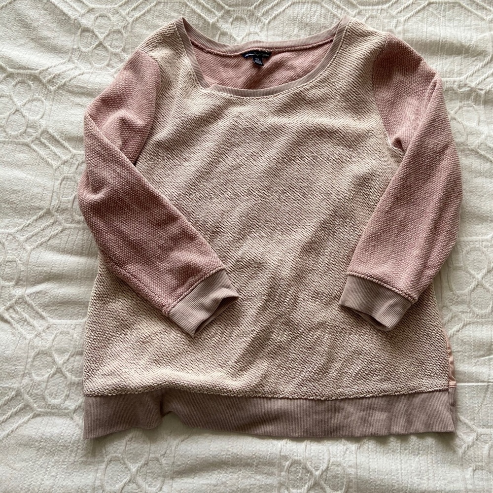 American Eagle Criss Cross Back Knit